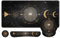 HAOCOO Keyboard Mouse Pad Set, Mouse Pad with Wrist Support + Keyboard Wrist Rest + Desk Pad + Coaster, Easy Typing Pain Relief, 4IN1 Desk Mat Set for Work Gaming Study, Astrology