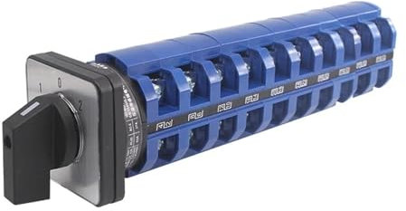 LW26-63/10 YMW26-63A tres posiciones 10 polos Control de circuito de conmutación de doble potencia contacto plateado 1 Uds(Customize)