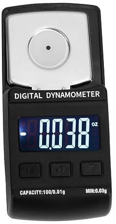 CORHAD Digitaler Turntable Stylus Tester Präzise Druckmessung Mit Hintergrundbeleuchtung Inklusive Halterfunktion Für Vinyl-schallplatten Und Tonarm-waagen