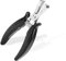 Extensions Zange, Bonding Zange zum Entfernen Bondingzange für Bonding Extensions Schwarz Extensions Zubehör für Micro Rings Beads Dreadlocks