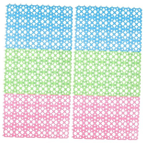 GANAZONO 6st Kaninchenmatten Futterspender Kühlung Coop Innenkäfige Hasenstall Unterlage Futtermatte Für Kaninchen Hasenkäfig Gießen Hasengrasmatte Mülleimer Sport