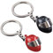 SIVZUMO 2 pcs Porte-clés de casque de moto, porte clé moto, porte-clés locomotive à la mode, Personnalisé Accessoire Cadeau Décoration