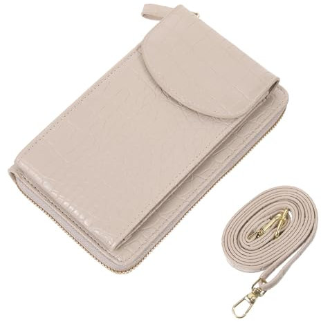 Holibanna Umhängetasche Handytasche Damen Kleine Schultertasche Aus Stoff Mit Münzfach Große Kapazität Für Outdoor Und Alltag