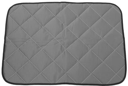 GLOGLOW Hundematte, Multifunktional Tragbare Anti -Biss Atmungsable Hundekiste Praktisch Wasserdacht Bequemes Oxford -Stoff -Haustier -Auto BSCK -Sitzmatte Zum Schlafen (L)