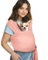 Pawaboo Porte-bébé en Bandoulière pour Petits Chiens et Chats, Mains Libres Porte-Chien en Bandoulière, Porte-Chat en Coton Doux, avec Face Avant, Papoose, Sac de Transport pour Chiot et Chaton, Rose