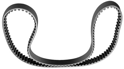 Antriebriemen 1/8 Zoll 128T Hinterradantriebsriemen Motorrad-Antriebsriemen 40022-91 Für Sportster XL1200 1991 1992 1999 2000 2001 2002-2003 Transferriemen