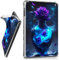 RWUTYTIUL Funda transparente para tablet Amazon Kindle Fire HD 10 y 10 Plus (11ª generación, 2021) de 10.1 pulgadas, carcasa protectora transparente a prueba de golpes, accesorios de TPU ligera, funda