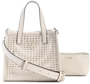GUESS Damen Brigitta Mini 2 In 1 Tote Handtasche, Muschel