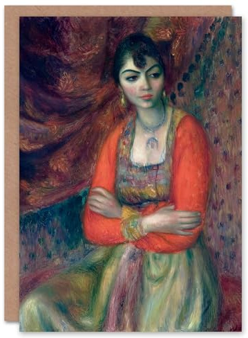 Artery8 William James Glackens Art Card Armenian Girl Portrait