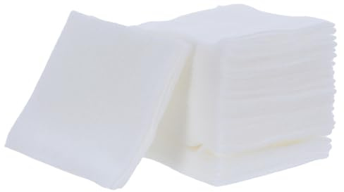 DECOMELODY 240 Weiche Gesichtsreinigungspads aus Vliesstoff Quadratisch für Trockene und Nasse Anwendung Minimieren Reibung und Irritation für Reise und Tägliche Make Up Entfernung
