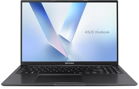 ASUS Vivobook 16 | 16 WUXGA | Core 9 270H | RAM: 24GB | SSD: 1TB | Laptop in Indie Black | beleuchtete Tastatur | Windows 11 Pro | Notebooktasche