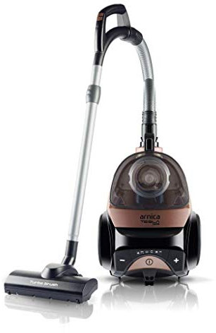 arnica Tesla Rose Staubsauger Beutellos Zyklon Bodenstaubsauger mit Hepa Filter 750W