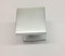 POMO POMOLO PER PORTA QUADRO SECUREMME ALLUMINIO F1 ALLUMINIO CROMO SATINATO mm63X63 ROSETTA mm55X55, ADATTO AL MONTAGGIO SU PORTE BLINDATE E SU PLACCHE, COME CENTROPORTA O COME MANIGLIA Q8