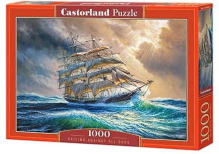 Castorland Puzzle 1000 pièces : Naviguer contre Toute attente