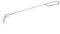 Hosuho Grilling Ash Shovel, 46 cm Heavy Duty Stainless Steel Ash Rake Tool with Long Handle, Barbecue Hook Ash Spatula for Wood Burning Stove