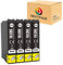 Nextpage 502XL Druckerpatronen 502 XL Schwarz Patronen 502XL Tintenpatronen 502xl Multipack Kompatibel für Epson Workforce WF-2860 WF-2860DWF WF-2865 WF-2865DWF, XP-5100 XP-5105 Drucker (4 Schwarz)