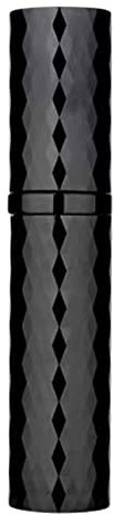 BRARIOS Perfume Atomiser Refillable, Travel Size Portable Atomiser Spray,Mini Empty Perfume Bottle,Leak Proof Cologne Dispenser for Women and Men,5ml(Z-Black)
