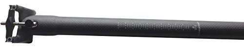 CarbonEnmy Fahrrad Sattelstütze Rennrad MTB Carbon Sattelstütze fahrradsitz sattelstange patent 27,2mm 31,6mm 350mm 400mm mit Titanschraube Matt (400, 27,2 mm)