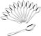 Teelöffel, Joyfair Edelstahl Kaffeelöffel Dessertlöffel 12er Set, Spiegelpoliert Espressolöffel Klein Löffel Set für Zuhause/Restaurants/Kantinen, Langlebig & Spülmaschinenfest - 13,5 cm