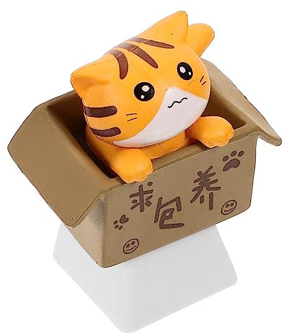 Cat Keycap Mechanical Keyboard Keycap Cartoon Animal Key Caps Gaming Computer Esc Key Caps Keyboard Accessories