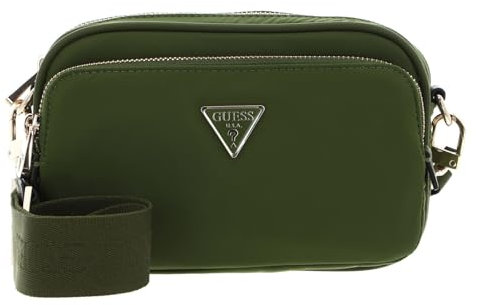 GUESS Eco Gemma Mini Crossbody Camera Bag Olive
