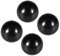 CoCud Duroplast Kugel Knöpfe M8 Innengewinde Gewinde 40mm Durchmesser Plastik Metrisch Hand Schraube Griff Schwarz - (Anwendung: für Drehmaschinen Maschinen Hebel Griff) 4Stk