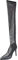Stivali da donna in rete velati con diamanti scintillanti, stivali alti al ginocchio, a punta, tacco alto, stivali sexy con strass, lunghezza coscia, stivali per feste serali, taglia 36-40, Nero , 40