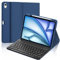 IVEOPPE Tastiera iPad Air 11 (M3 2025/M2 2024), Cover Tastiera Italiano ‎QWERTY Bluetooth Staccabile iPad Air 11 Pollici 2024/2025, Blu scuro