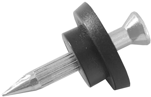 PAROTEC Dichtnägel für Noppenbahn, Dichtnagel 3,5 x 25 mm Länge, 100 Stück | Noppenfolie, Nagel mit Dichtscheiben, Montageknöpfe mit Nagel 16 mm, Dichtnagel mit Montageknopf, Befestigung, Dicht Nagel
