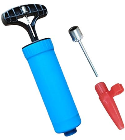 Portable Football Pump Set - Manual Air Pump Kit, Inflator for Balls and Inflatables
