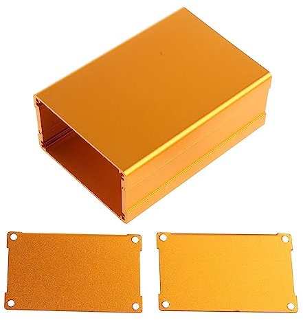 Ruarby Extruded Project Enclosure Metal Electric Box Aluminum Power Amplifier Chassis 4.33x1.81x2.99in (LxWxH)