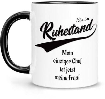 Belillpipi Kaffeetasse für Mann - Ruhestand, Vatertag und Geburtstag Geschenk für Opa - Tasse mit Spruch