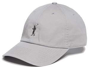 Polo Club Kappe aus Baumwolle mit gesticktem Logo, grau, One size