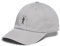 Polo Club Kappe aus Baumwolle mit gesticktem Logo, grau, One size