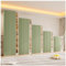 APMOE Sin Cortina de Polvo de Puerta de Gabinete, Cortinas Cocina, Cortinas de Baño Cortas Sombreado, Cortinas de Café con Riel Cortina de Gabinete de Zapatos(Verde,50x70cm)