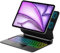 IVEOPPE Teclado para iPad Air 13 Pulgadas (M3 2025/M2 2024)/iPad Pro 12,9 Pulgadas (6ª, 5ª, 4ª, 3ª Generación), Retroiluminación en 7 Colores, Trackpad Multitáctil, diseño magnético Flotante, Negro