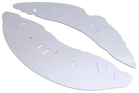 DIYEAH 1 Satz Spiegelaufkleber Spiegeloberflächenaufkleber Spiegelwandaufkleber Aufkleber Lippenwandaufkleber 3 Stück Zufällige Farbe