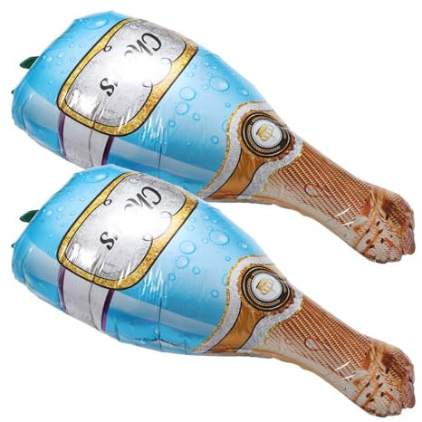 CTIRCHIU 2pcs Martini Balloon Decorations for Birthday Wedding Bachelor Parties Aluminum Foil Balloons