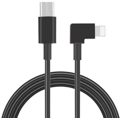 YLGOZFM For Data for DJI for Avata Goggles 2/V2 Drone IOS/Type C/Micro for USB for Ipad Air/MINI for IPhone Tablet Drone accessories(1m to IOS)