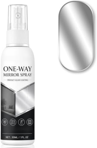 Reflective Window Spray for Home & Car,Innovative One Way Mirror Spray | Glass Coating Spray for Privacy & UV Protection,Easy Spray Application,Auto Glass Coating & Film Protector,Widely Applicable