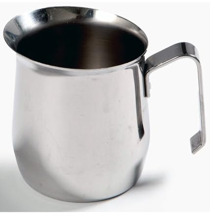 TrAdE Shop Traesio BRICCO BOLLILATTE LATTIERA caffè CARAFFA 500ML Acciaio Inox PENTOLINO BOLLITORE