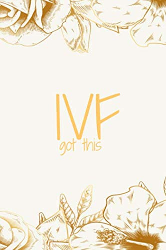 IVF Planner IVF got this weekly undated medication tracker planner TTC organizer floral