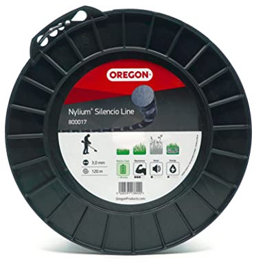 Oregon 800017 Fil de coupe Nylium® Silencio, 3.0 MM, Bobine 120M