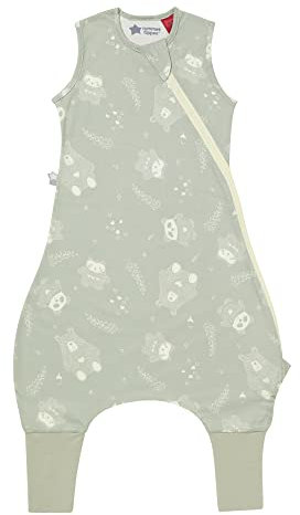 Tommee Tippee Babyschlafsack mit Füßen, The Original Grobag Steppee, Babystrampler, Weiches Gewebe mit Hohem Baumwollanteil, 18-36m, 1,0 TOG, Woodland Grofriends