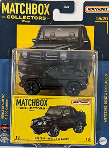 Matchbox Collectors Series Black MB G500 Cabrio 16/20
