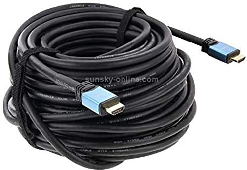 XCC HDIM Cavo Cavo Ingegneria Hdmi 3/25 Metri 30 Metri 50 Metri 60 Metri Computer TV Via Cavo Proiettore 4K (Size : 20m)