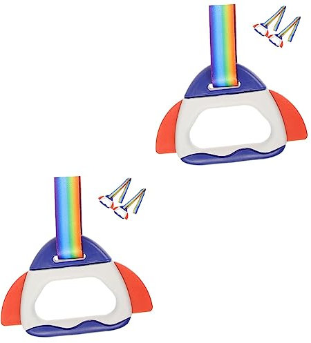 Toddmomy 2 Paar Turngeräte Klimmzugringe Für Kinderbetten Armstärkering Laufgitter-zugring Aufhängeringe Für Babybetten Fitness-ringband Indoor-turnring Kleinkind Haushalt Krippe Nylon
