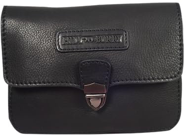 Hill Burry Umhängetasche Schultertasche Messenger Bag Herrentasche Klein Herren Handy Sling Tasche Männer Shoulder Crossbag Brusttasche Damen Crossbody Handytasche (Schwarz)