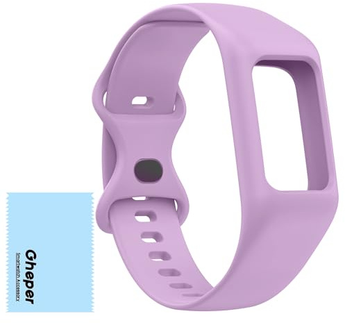 Gheper Weich Uhrenarmband Kompatibel mit Fitbit Charge 6, Charge 5, Charge 4, Charge 3/3SE Silikon Armband Allround Schutzband Ersatzband