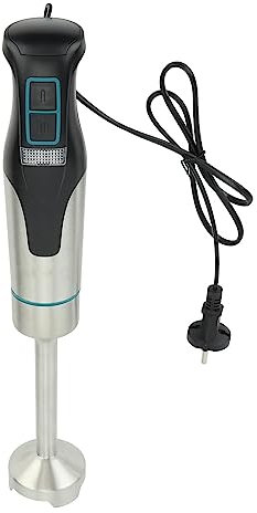 Batidora de Mano MIXCUT de 800 W, Batidora de Mano de Inmersión, Batidora de Mano de 800 W con Hoja de Acero Inoxidable para Frutas, Comida para Bebés, Sopas, 220 V, UE